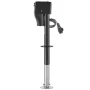 Electric Trailer Jack, 2268 kg Capacity, Electric Power Tongue Jack with Waterproof Protective Cover & LED Light for Travel Trai