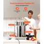 Alcohol Still, 13.2 Gal / 50 L Stainless Steel Water Alcohol