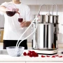 Alcohol Still, 13.2 Gal / 50 L Stainless Steel Water Alcohol