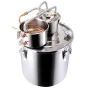 Alcohol Still, 13.2 Gal / 50 L Stainless Steel Water Alcohol