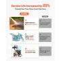 Gas Pressure Washer 2900 PSI and Max 7 L/min, Upgrade Aluminum