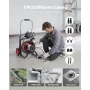 Drain Cleaner Machine 30m x 10.5mm, Auto Feed Sewer Snake Auger