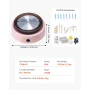 Mini Pottery Wheel, 158 mm Turntable, Forward and Reverse Rotation, Adjustable Speed, Electric Clay Wheel for Kids and Beginners