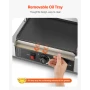 kommerciel panini-grill, 2200 W elektrisk