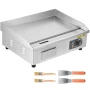kommerciel elektrisk bageplade, 535 x 300 mm, 3200W, 50-300°C