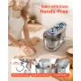 Standmixer, 4,2 L+5,7 L Elektrisk køkkenmixer, 1500W