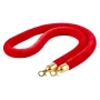 4 stk. Red Velvet Stanchion Ropes, 1,5 m Crowd Control