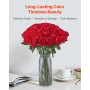 Artificial Flowers, 60 pcs Real Looking Red Foam Fake Roses Bulk, Faux Red Bridal Shower with Stems for DIY Wedding Bouquets, Ho