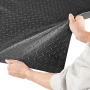 Garage Floor Roll, 2.28 x 6.1 m Garage Flooring Mat, 2.2 mm Thickened PVC Diamond Plate Floor Protector Mat with Double-sided Ta