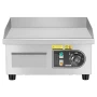 kommerciel elektrisk bageplade, 355 x 300 mm, 2000W, 50-300°C
