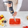 Commercial Immersion Blender, 350W Heavy Duty Hand Mixer, 12 inch Stepless Variable Speed Mixer with Stainless Steel Blade, Mult