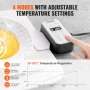 Electric Warming Tray, Food Warming Mat for Buffet, Rollable & Portable Silicone Food Warmer with 4 Adjustable Temperature Setti