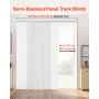 Panel Track Rullegardiner, Udtrækkelig Spor fra 116 cm til 218