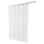 Panel Track Blinds, Extendable Track from 116 cm to 218 cm W, Trimmable Panel Curtains Up to 243cm H, Adjustable Vertical Panel 