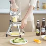 Commercial Vegetable Fruit Chopper 3/8″ Blade Heavy Duty Professional Food Dicer Kattex French Fry Cutter Onion Slicer Stainless