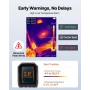 Thermal Camera, 320 x 240 TISR Super Resolution, Thermal Imaging Camera with 2MP Visual Camera, 160 x 120 IR Resolution, 25 HZ R