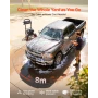 Gas Pressure Washer 2900 PSI and Max 7 L/min, Upgrade Aluminum Pump with Spray Gun and Wand, 4 Nozzle Set, Low Profile Power Was