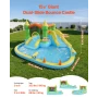 Oppustelig Bounce House, 12,5 x 13,1 x 6,5 ft Oppustelig Bounce