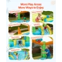 Oppustelig Bounce House, 12,5 x 13,1 x 6,5 ft Oppustelig Bounce