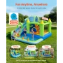 Oppustelig Bounce House, 11,3 x 12,3 x 7,0 ft Oppustelig Bounce