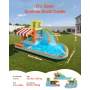 Oppustelig Bounce House, 14,9 x 12,8 x 7,8 ft Oppustelig Bounce