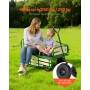 pull-along vogn til børn, 101 cm småbørnsvogne med foldbart