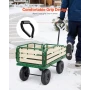pull-along vogn til børn, 101 cm småbørnsvogne med foldbart