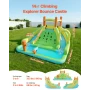 Oppustelig Bounce House, 13,3 x 11,4 x 8,4 fod Oppustelig