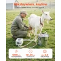 gedemalkemaskine, 0,8 Gal / 3 L spand af rustfrit stål i