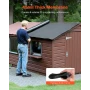 Roll Roofing, 15 x 15 ft, 45 mil EPDM-gummitagbelægning, lang