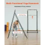Yoga Stand Stel, Max 200 kg Load Swing Stand, Trekantet