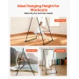 Yoga Stand Stel, Max 200 kg Load Swing Stand, Trekantet