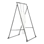 Yoga Stand Frame, Max 200 kg Load Swing Stand, Triangular Structure Aerial Rig, Aerial Silk Stands with EVA Foam & 6m Yoga Hammo