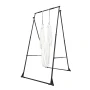 Yoga Stand Frame, Max 200 kg Load Swing Stand, Triangular Structure Aerial Rig, Aerial Silk Stands with EVA Foam & 6m Yoga Hammo
