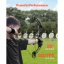 Compound Bow Archery, Adjustable 19-30 in Draw Length Compound Bow Package for Beginner, 19-70 Lbs Draw Weight Archery Bows and 