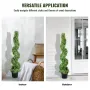 Kunstige buksbomtræer, 120 cm høje (2 stk.) Kunstig topiary