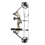Compound Bow Archery, Adjustable 19-30 in Draw Length Compound Bow Package for Beginner, 19-70 Lbs Draw Weight Archery Bows and 