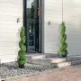 Kunstige buksbomtræer, 120 cm høje (2 stk.) Kunstig topiary