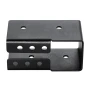 Concealed Joist Hanger, 2x4 Inch Outdoor Concealed-Flange Joist Bracket with Screws, Steel Light Joist Hangers for 1.93 x 3.62 I