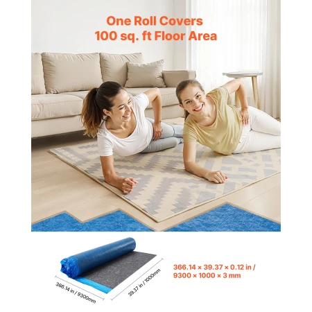 Floor Underlayment 9.3 m²/Roll
