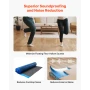 Floor Underlayment 9.3 m²/Roll, 3 mm Thick Laminate Flooring Padding with Attached Vapor Barrier, Heavy Duty Fiber + PE Film, So