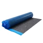 Floor Underlayment 9.3 m²/Roll, 3 mm Thick Laminate Flooring Padding with Attached Vapor Barrier, Heavy Duty Fiber + PE Film, So