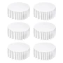 White Round Tablecloths 6 Pack