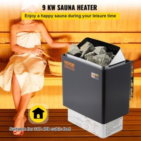 ic Sauna Heater W/ External Control 9kw Sauna Stove For Spa Sauna Room