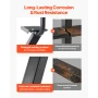 Boat Trailer Steps, 3-Step, Heavy-Duty Boat Trailer Steps with Handle, Non-Slip Surface, 3 Mounting Angle Options, Steel Ladder 