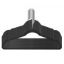 Velvet Hangers 50 Pack Black Non-Slip Hangers with 360 Degree Swivel Hook