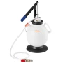 Transmission Fluid Pump, 7.5 L Capacity, Manual ATF Refill Kit Fluid Transfer Pump with 8 ATF Adapters & 120cm Outlet Horse, Oil