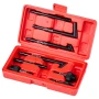 Transmission Fluid Pump, 7.5 L Capacity, Manual ATF Refill Kit Fluid Transfer Pump with 8 ATF Adapters & 120cm Outlet Horse, Oil