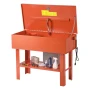 Parts Washer 151L Tank, 65L Solvent Capacity, 3L per Minute Max Pump Output, Heavy Duty Steel Cabinet Electric Pump Automotive P