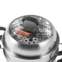 Steamer Pot 11in/28 cm, 3 lagdampkande til madlavning med 8,5qt